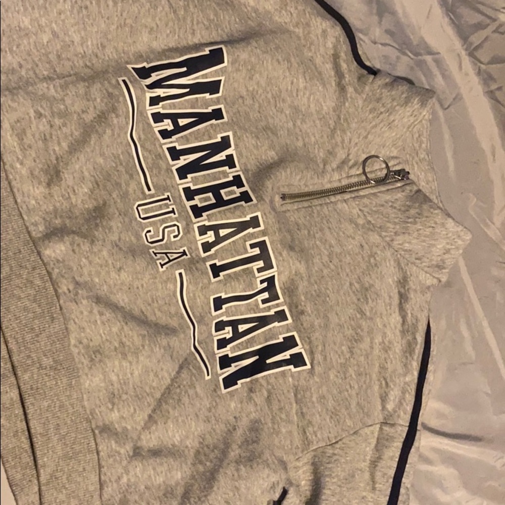 H&M sweater crop top